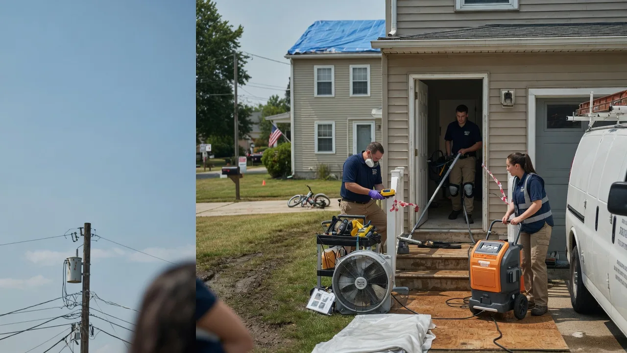 Water Damage Repair in Lanse, MI near me